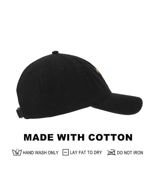 Pokemon Black Unstructured Baseball Cap for men
