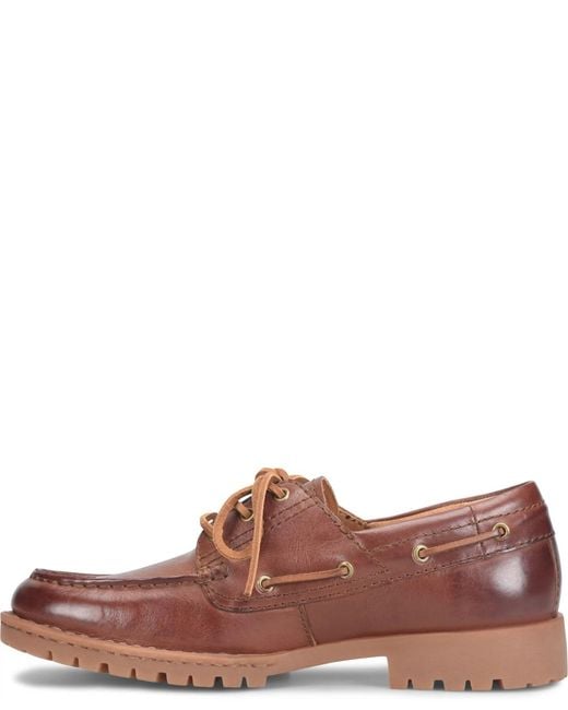 Born Brown Explorer Eye Boat Shoe for men