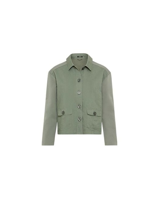 Olsen Gray Mixed Media Jacket