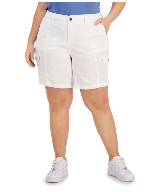 Style \u0026 Co. Cotton Plus Size Cargo 