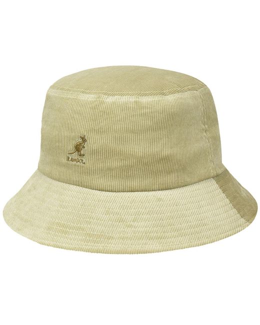 Kangol Natural Cord Bucket Bucket Hat for men