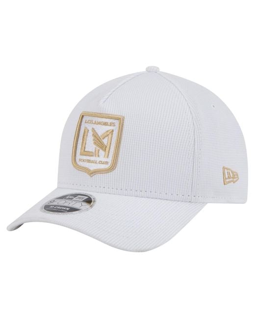 KTZ White Lafc 2025 Jersey Hook 9forty M-crown Adjustable Hat for men