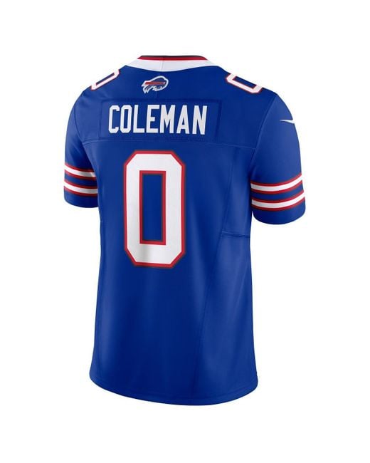 Nike Blue Keon Coleman Buffalo Bills Team Vapor F.u.s.e. Limited Jersey for men