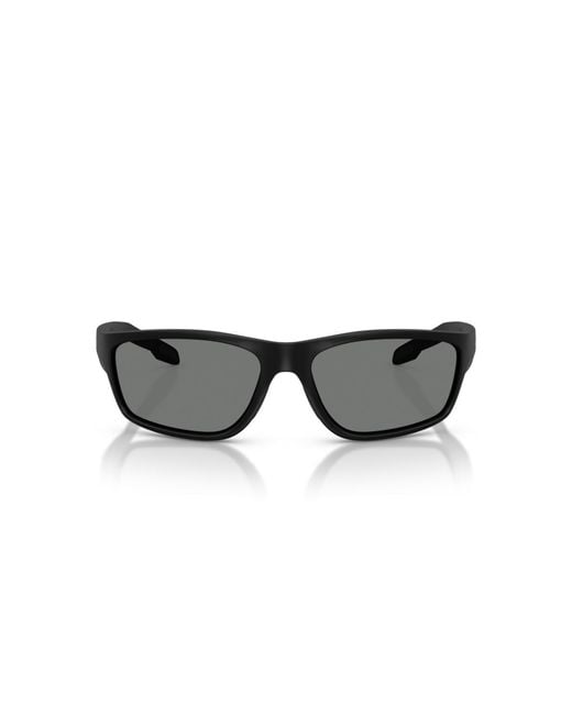 Native Eyewear Black Native Polarized Rectangle Sunglasses for men