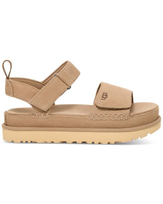 Ugg Natural Goldenstar Flat Platform Lug-sole Als