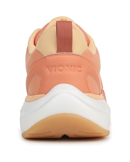 Vionic Pink Walk Quest Walking Shoes