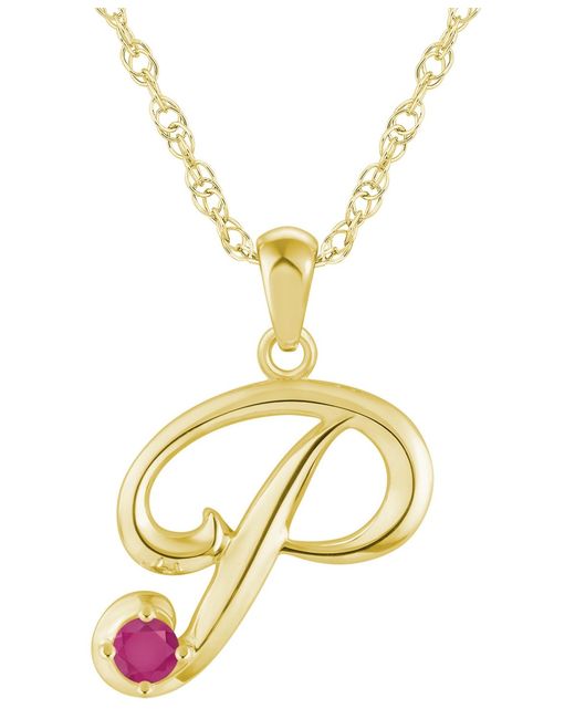 Macy's Metallic Ruby (1/6 Ct. T.w.