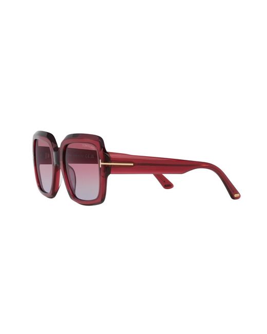 Tom Ford Red Sunglasses