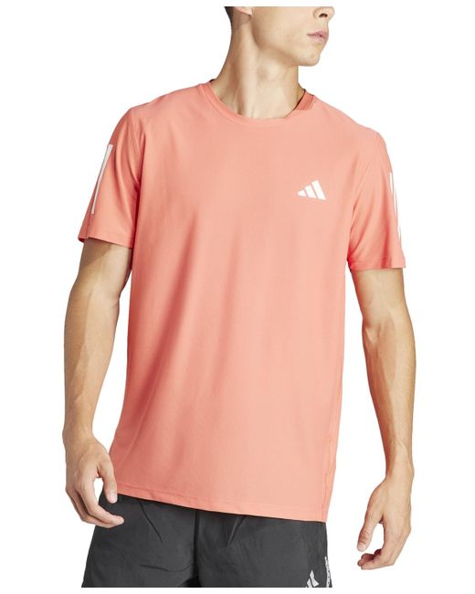 Adidas Pink Running Shirt for men