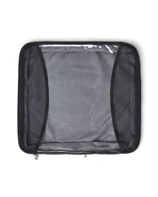 Baggallini Gray Extra Large Compression Cube