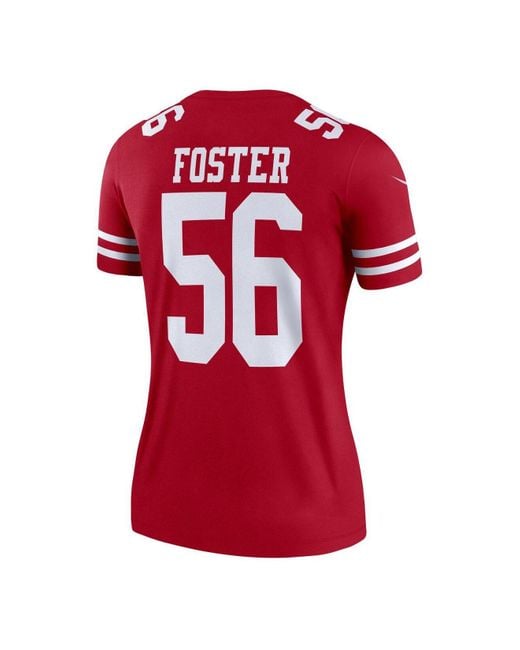 Nike Reuben Foster Scarlet San Francisco 49ers Legend Jersey in Red