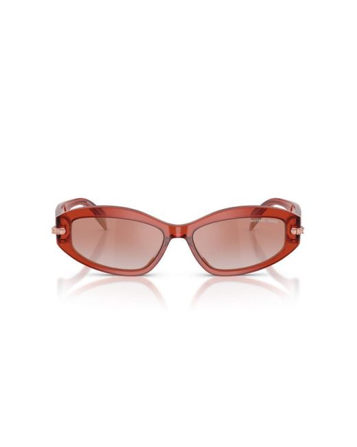 Michael Kors Pink Oval Sunglasses