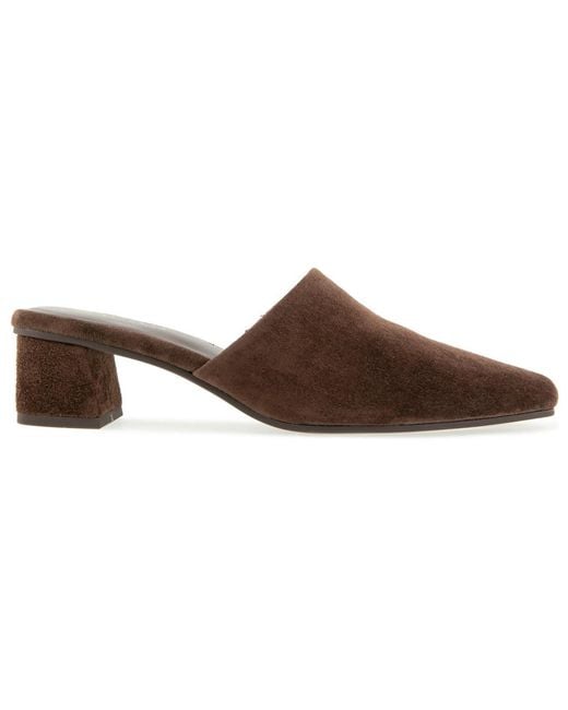 Splendid Brown Lorelei Heeled Mule