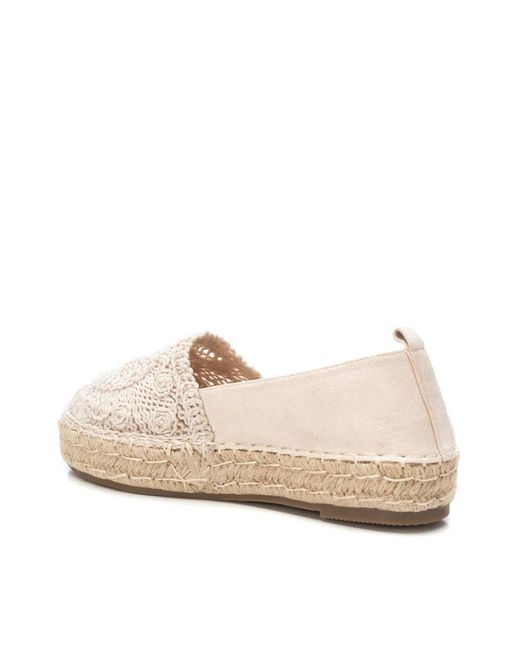 Xti Natural Braided Moccasins