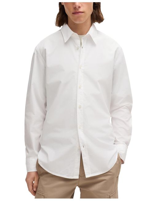 Boss White Boss By Regular-fit Dress Shirt for men