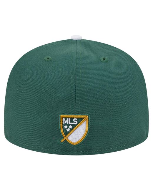 KTZ Green Portland Timbers 2025 Kickoff 59fifty Fitted Hat for men