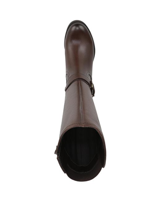 Naturalizer Brown Jaya Knee High Block Heel Riding Boots