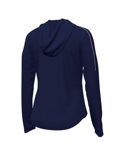 Under Armour Blue Auburn Tigers Gameday Knockout Long Sleeve Hooded T-shirt