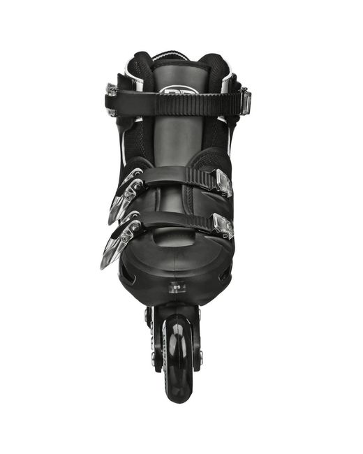 Roller Derby Black V-tech 500 Inline Skates Large (6-9)