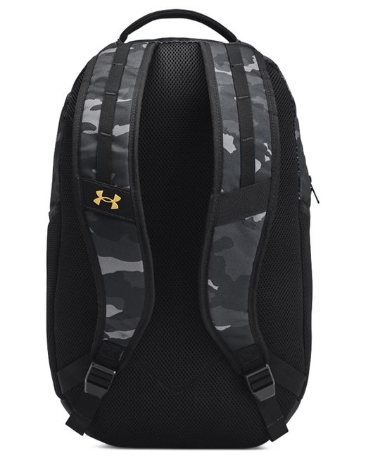 Under Armour Black Ua Hustle 6.0 Solid-color Backpack for men