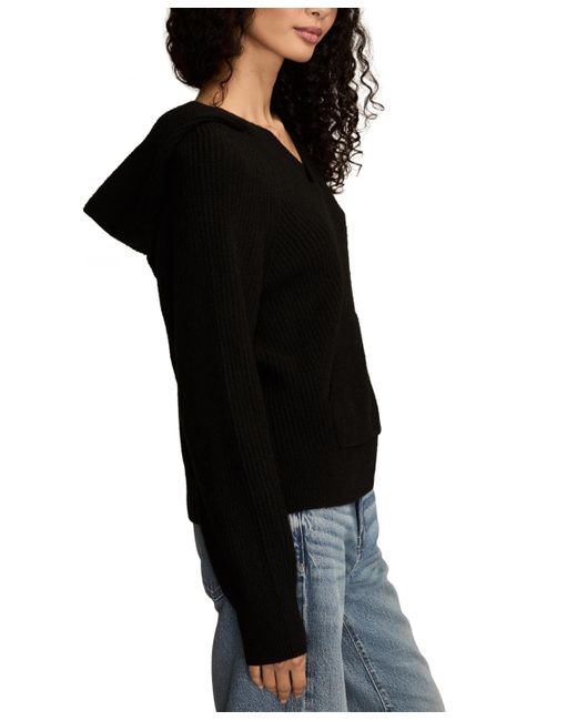 Lucky Brand Black Cloud Soft Hoodie Sweater