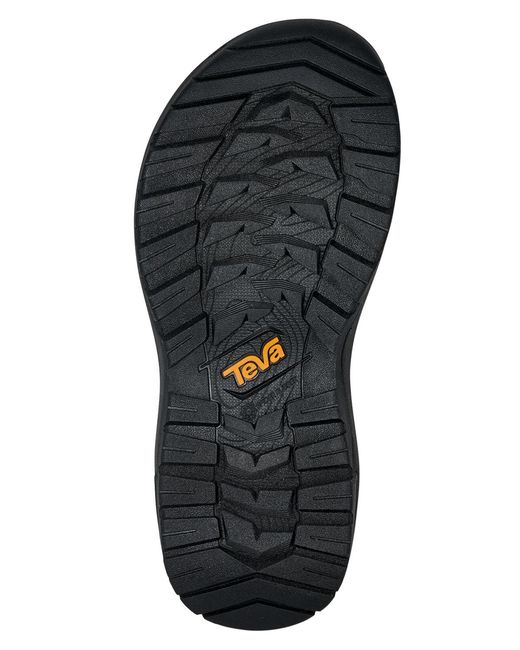 Teva Black Hurricane Round-toe Sandals for men