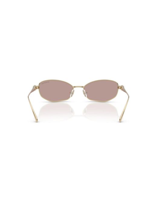 Swarovski Pink Rectangle Sunglasses
