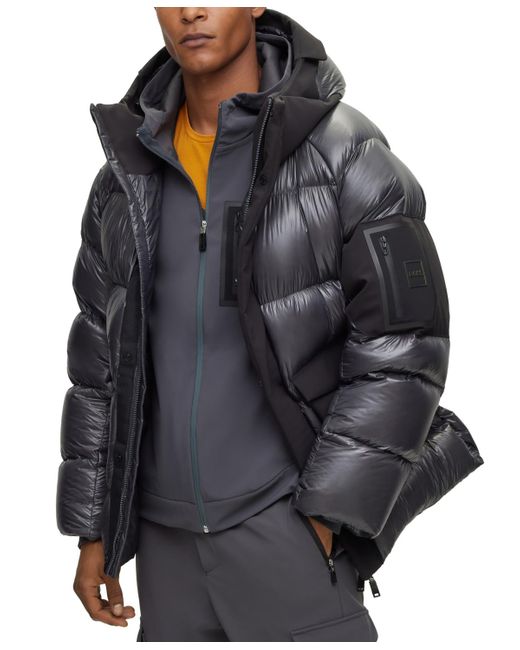Boss Black Boss By Oversized-fit Water-repellent Jacket for men