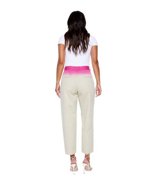 Blue Revival Multicolor Straight-leg Dip Dye Trousers