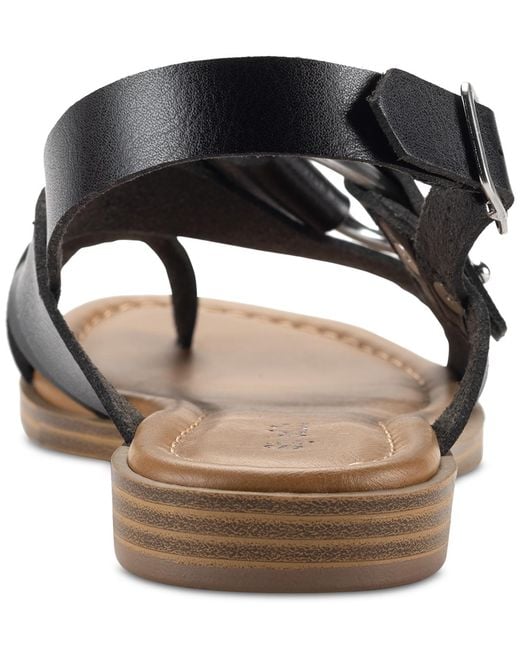Style & Co. Brown Romyy Flat Sandals