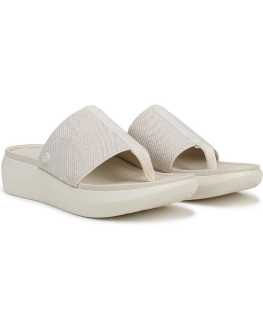 Vionic White Aqua Thong Sandals