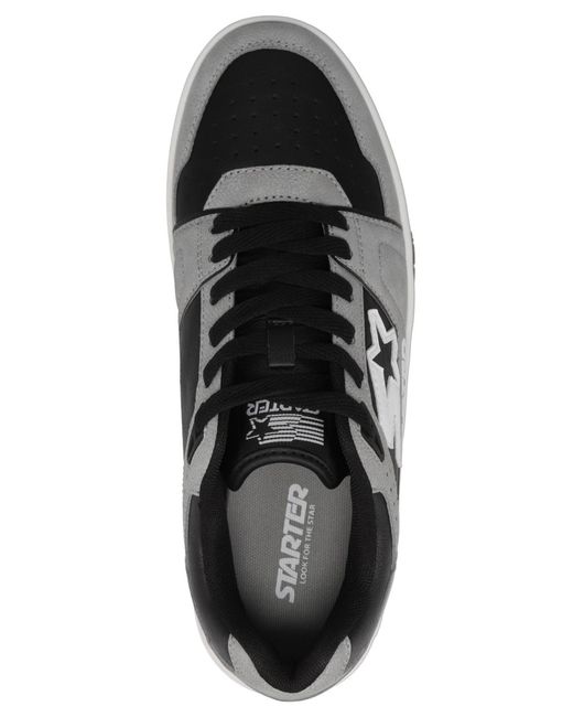 Starter Black Fast Break Low Round-toe Sneakers for men