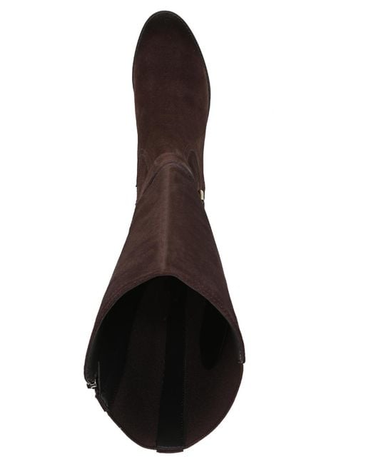 Sam Edelman Brown Perin Round Toe Boots