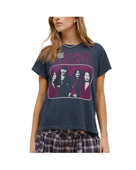 Daydreamer Blue Black Sabbath Tour Graphic T-shirt