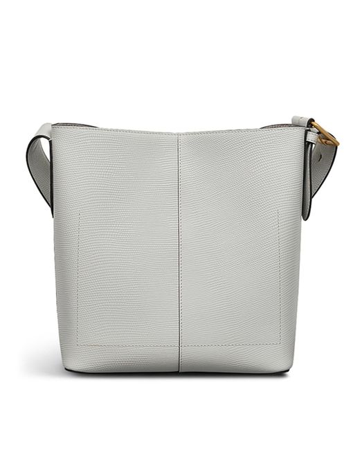 Radley Gray Threadneedle Street Medium Bucket Bag