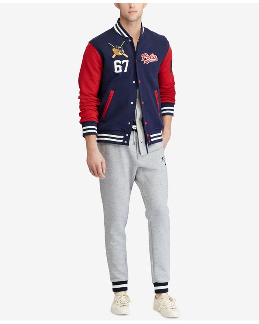 polo bear baseball jacket