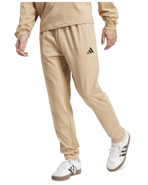 Adidas Natural Essentials Small Logo Single Jersey Pants for men