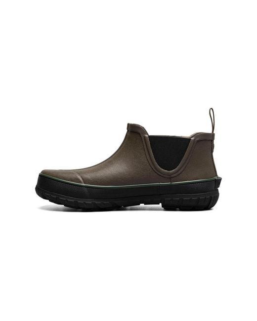 Bogs Black digger Slip On Boot for men