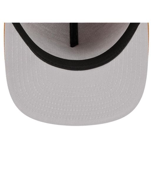 KTZ Orange Philadelphia Eagles Color Pack A-frame 59fifty Fitted Hat for men
