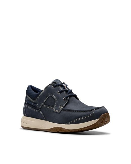 Clarks Blue Collection Sailview Lace Shoes for men