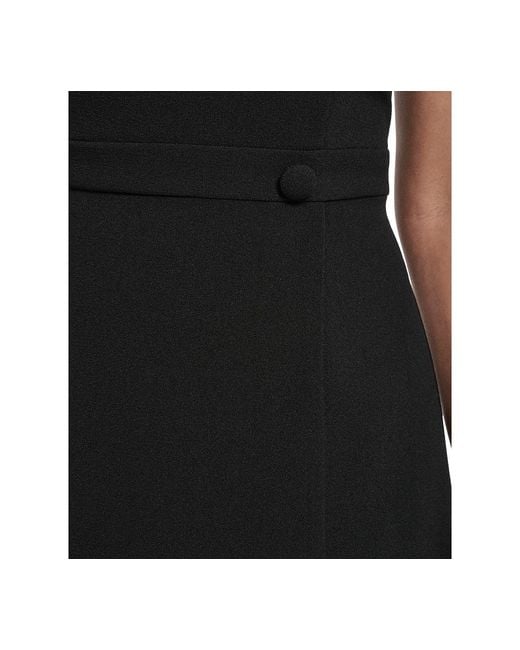 Vince Camuto Signature Stretch Cap Sleeve Fit And Flare Dress in White |  Lyst