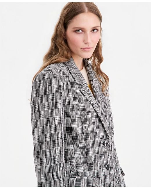 Jonathan Cohen X Macy's Gray Statement Blazer
