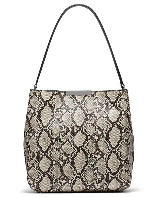 Calvin Klein Metallic Jodi Small Bucket Bag