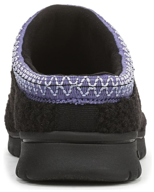 Ryka Black Stellar Cozy Mule Clogs