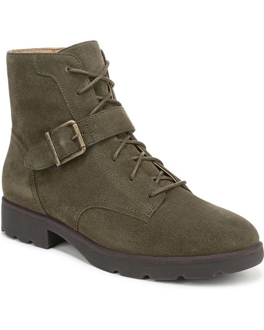 Vionic Green Catina Ankle Booties