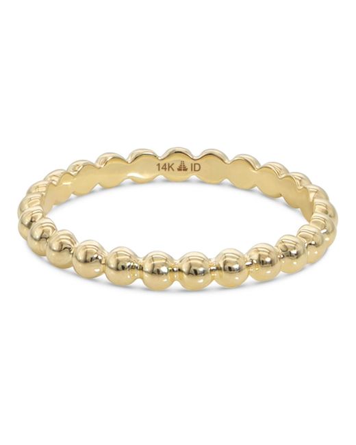 DEVATA Metallic Bead Ring