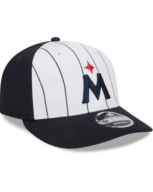 KTZ Blue Minnesota Twins 2024 Batting Practice Low Profile 9fifty Snapback Hat for men