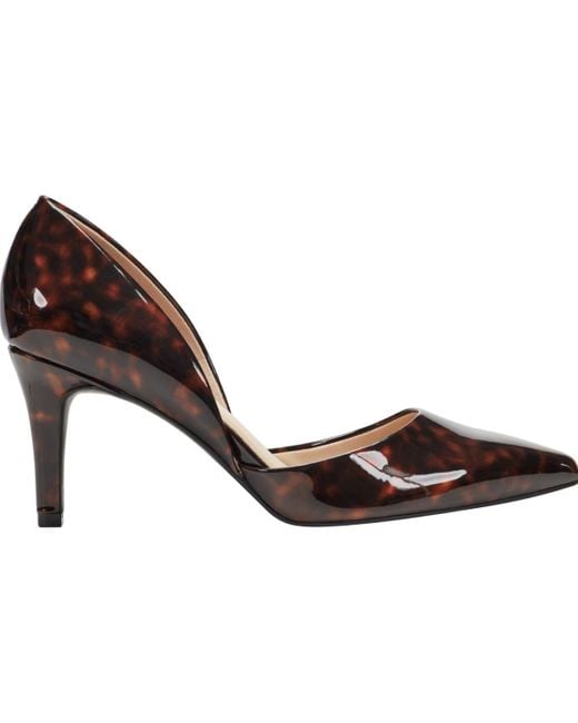 Bandolino Metallic Grenow D'orsay Pointed Toe Pumps