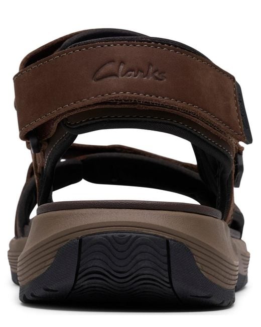 Clarks Brown Collection Guideview Trek Sandals for men