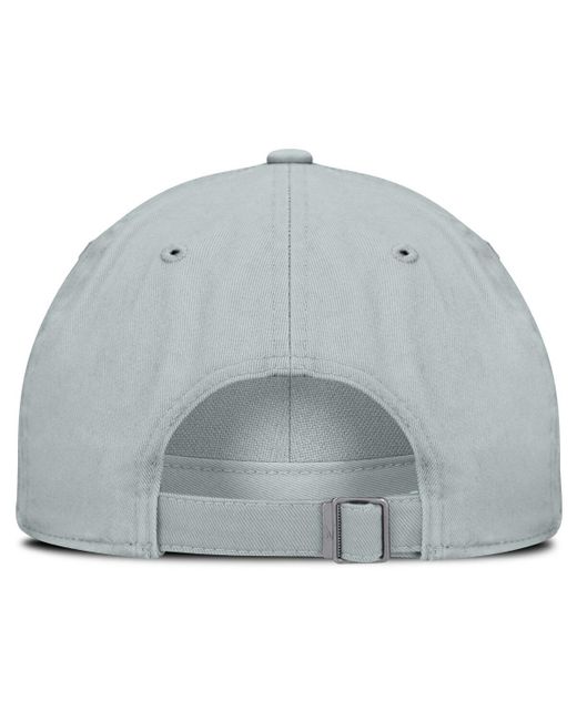 Nike Gray Michigan State Spartans 2025 On-field Club Adjustable Hat for men